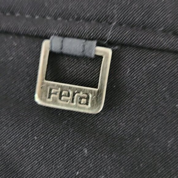 FERA | Skiwear wool stirrup ski pants black sz 8R - Picture 3 of 4